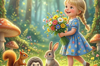children book illustration and children book illustration