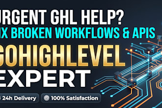 fix gohighlevel automation, triggers, workflows, and zapier API webhooks