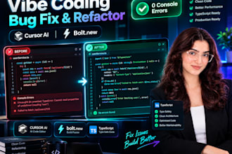 debug refactor and fix your vibe coded ai application