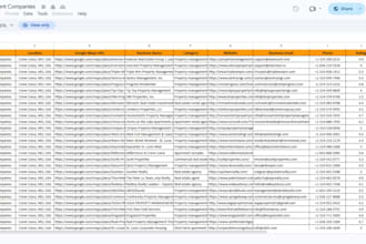 do google map scraping with business emails, b2b lead generation, data scraper