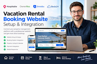 setup hospitable ownerrez smoobu beds24 lodgify vacation rental booking website