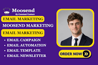 create moosend email campaigns, automation and customer journeys