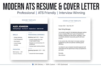 create modern ats resume