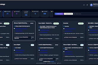 build a custom lead generation and automated outreach desktop app