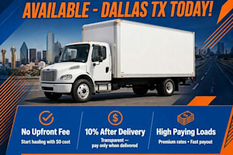 be your professional truck dispatcher for USA trucks