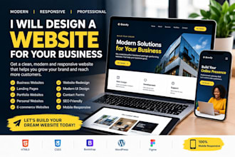 design a stunning website for your brand