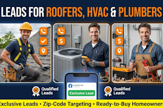 setup facebook lead ads for roofers hvac  plumbers  and local business
