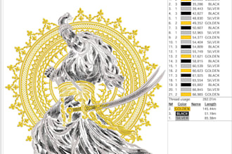 professionally digitize your logo for embroidery in dst pes exp