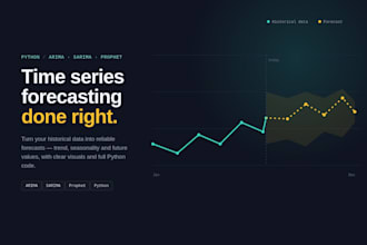 do time series forecasting
