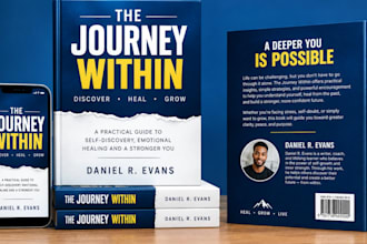 create book cover design, ebook cover, amazon kindle cover design