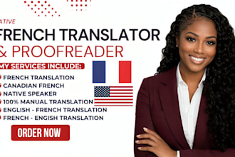 manually translate english to french and french to english canadian french book
