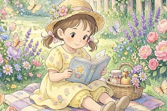 children book illustration and children book illustration
