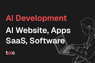 build ai website, ai software, full stack ai apps, website development, web dev