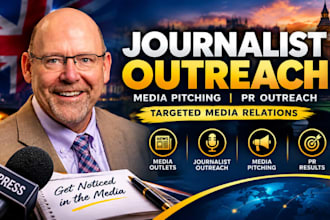 press release distribution journalist outreach media pitching news outlets PR UK