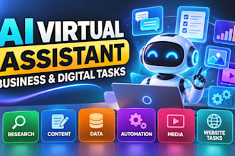 be your ai virtual assistant for business and digital tasks