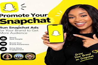 do snapchat organic promotion  for your brand to reach larger audience