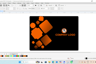 design professional and luxury business cards in coreldraw