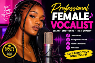 be your female harmony afrobeat afrohouse hiphop rnb singer