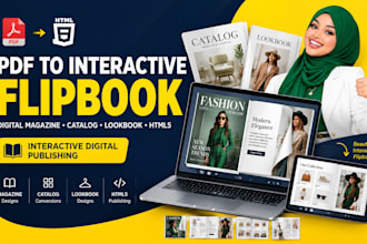 convert pdf to flipbook interactive digital magazine catalog lookbook and html5