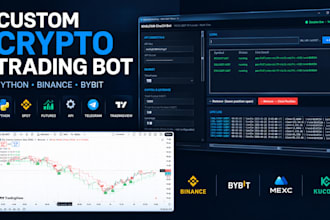 build a custom crypto trading bot in python