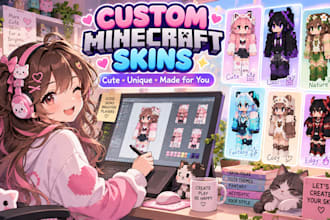 create a custom minecraft skin for you