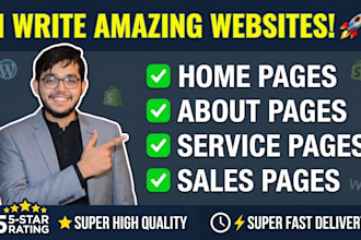 be your website content writer to write web content