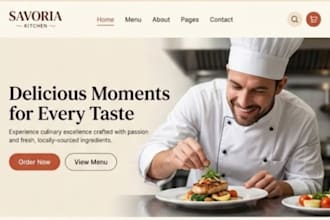 design food website cafe website catering website restaurant website