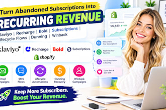klaviyo recharge bold subscriptions subscription lifecycle flows dunning winback