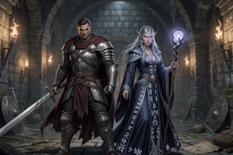 dnd, fantasy character and dnd character