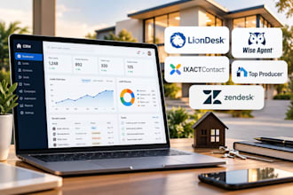 setup liondesk wise agent ixactcontact topproducer real estate crm zendesk