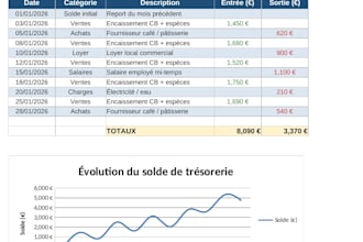 création de tableaux excel de gestion sur mesure pour votre entreprise