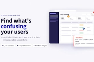 audit your website or app and identify UX problems