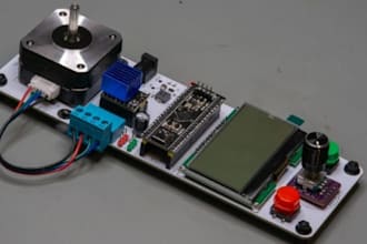program arduino and esp32 stepper motor control with tmc2209 and accelstepper