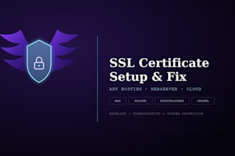 setup and fix SSL certificate on any hosting, webserver