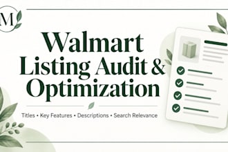 audit and optimize your walmart marketplace listing