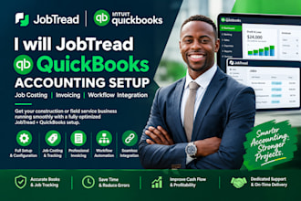 jobtread quickbooks accounting setup job costing invoicing workflow integration