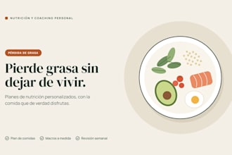 crear plan personalizado de nutrición y entrenamiento
