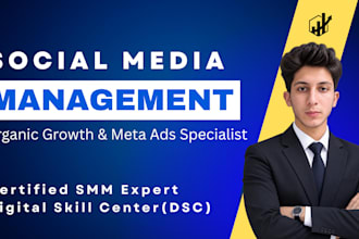 be your social media manager and meta ads specialist