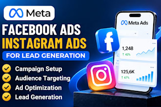 manage your meta facebook instagram and tiktok ads campaigns for lead generation