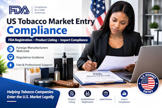 handle foreign tobacco companies enter the US market legally