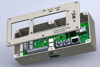 design rapid prototyping, electronics case, pcb design cad, iot housing