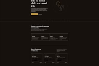 design a modern responsive landing page for your business