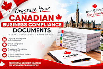 organize your canadian business compliance documents