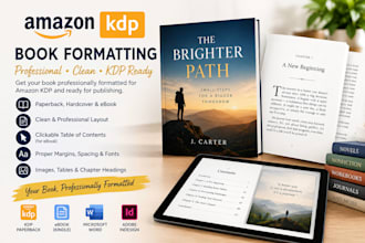 book formatting for amazon kdp book