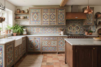 create mozaik kitchen cabinet design, 3d layouts, elevation, shop drawings