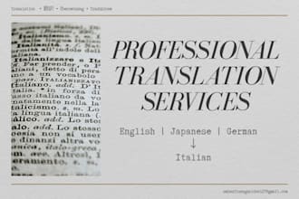 translate and adapt your content into natural italian