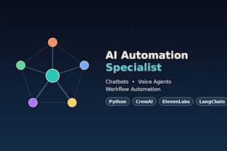 build custom ai agents and chatbots for business automation