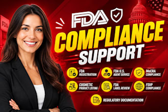 fda registration and compliance, US agent mocra label review fsvp