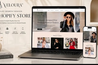 design german shopify website, redesign online webshop, german wordpress website