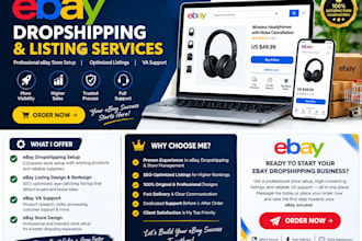 do and manage ebay dropshipping on profit share and ebay product research
